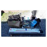 Skid lot: auto pet guard, glass & chrome wall