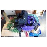 Skid lot: totes, copier/printer, crockpot,