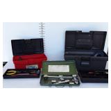 Toolboxes and contents, SAE and metric socket