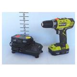 Ryobi 18V 1/2" drill, with extra battery and