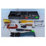 Miscellaneous tools, includes hand riveter,