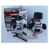 Drill Master fixed base router, 2 horsepower,