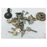 Jeweled coin pouch and keys