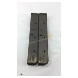 Two ammo clips, 40cal will fit in them