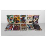 Group of DC comic books, includes Superman,
