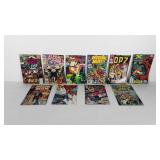 Group of comic books, mostly Marvel, includes