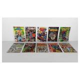 Group of comic books, mostly DC, includes Electric