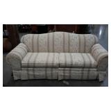 Rowe Furniture camelback sofa. Shows some wear,