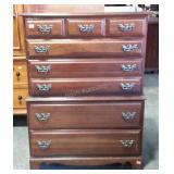Country Squire cherry wood chest on chest, 6