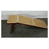 Pet ramp, carpeted, 14" tall, folds for storage