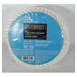 Everbilt twisted nylon rope 1/2" x 50ft, unopened