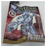DC comics, nine chess pawns with books, includes