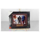 Autographed photo of RG3, framed and double