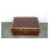 Storage trunk, 19 x 29 x 13, decorative details