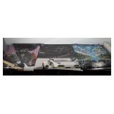 Group of four posters, Jimi Hendrix, Harley