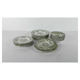 Enoch Wedgwood plates and bowls made in England,