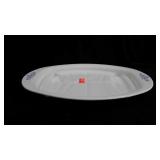 Corningware platter marked USA, 10.5" x 16.5"