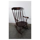 Spindle back Rocking Chair, back stands 40
