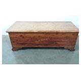 Stewart pine cedar blanket chest with safe seal,