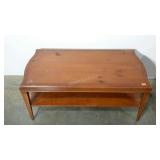 Coffee table with under shelf, 42x22x18