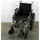 Wheelchair with foot rests, Medline Excel 3000,