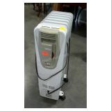 DeLonghi oil filled, radiant electric heater.