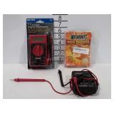 Tools, digital multimeter, amprobe AM-20, and