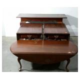 Sofa table, coffee table and two end tables,