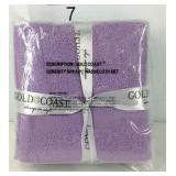 Gold Coast 8pc washcloth Set