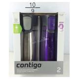 Two contingo insulated bottles