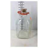 One gallon jug with cork