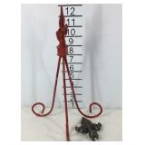 Book rest and  metal ornament piece