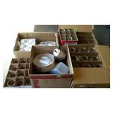 Skid lot: canning jars and kitchenwares. Baking