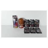 Star Wars items, includes six unopened fijix