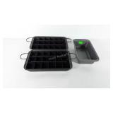 Bakeware, includes two brownie pans with brownie