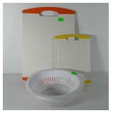 Kitchenwares, includes two Microban cutting