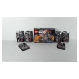 Star Wars items, includes one box of legos and