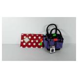 Organizers caddy and pouch with tags
