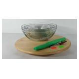 Kitchenwares, includes tabletop lazy susan,