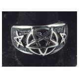 Size 12 stainless steel ring