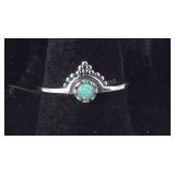 Size 6 Sterling silver ring