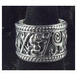 Size 9 stainless steel ring