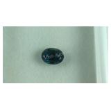 Gemstone, indicolite triplet quartz 8x6