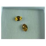 Gemstone, sunflower Swarovski crystal 0.82cts