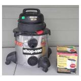 Shop Vac. Hose with Filter included, working
