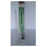 Mail Box Post, galvanized Steel, black color, in