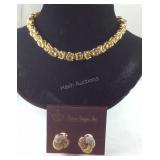 Premier design jewelry, 18in goldtone necklace