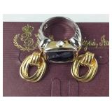 Premier design jewelry, size 8 ring gold tone and