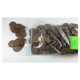 Lot of 300 Wheat Pennies
