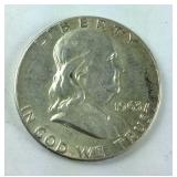 1963 Silver Franklin Half Dollar